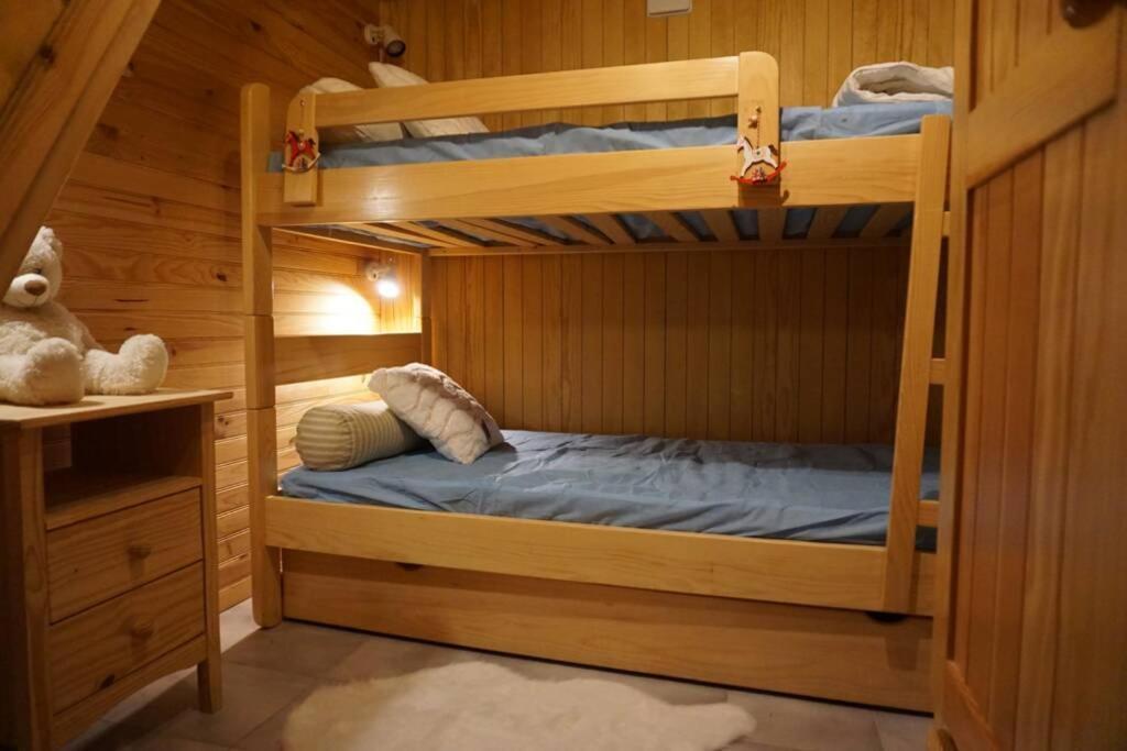 فيلا سانت-بيير-ديلس-فوركاتفي Le Nordik Chalet 3Etoiles Sauna Privatif Jardin المظهر الخارجي الصورة